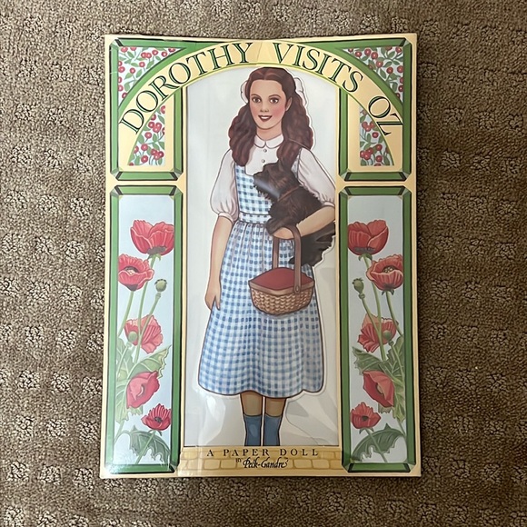 Vintage 1992 Dorothy Visits Oz Paper Dolls By Peck-Gandre NWT - Picture 1 of 3